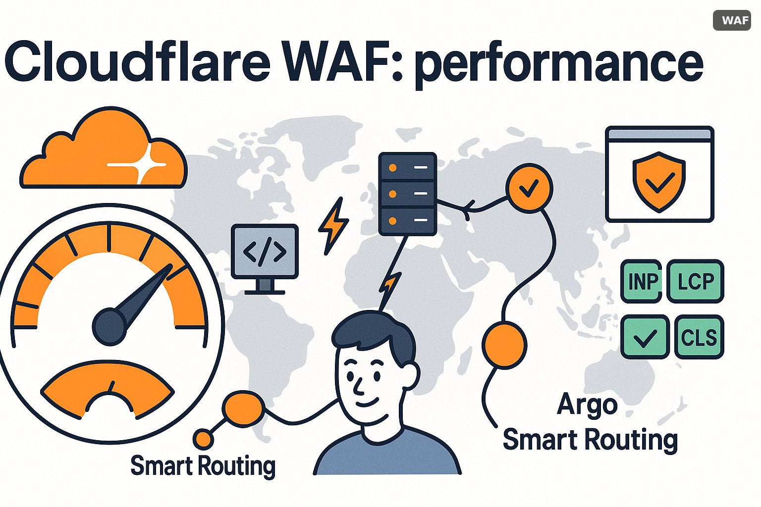 Cloudflare WAF performance CDN: Segurança na Edge sem Comprometer Latência