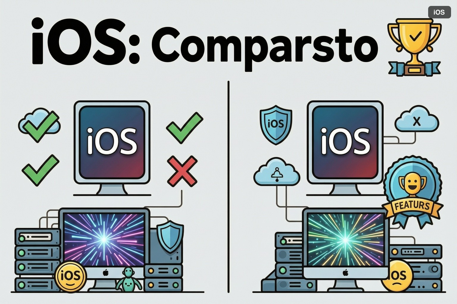 iOS 27 comparativo: todas as novidades da atualização e o que mudou em relação ao iOS 26