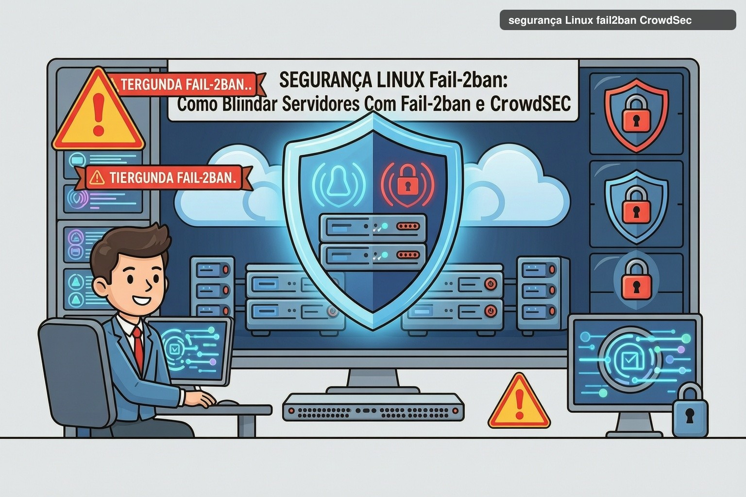 Segurança Linux fail2ban: Como Blindar Servidores com Fail2ban e CrowdSec