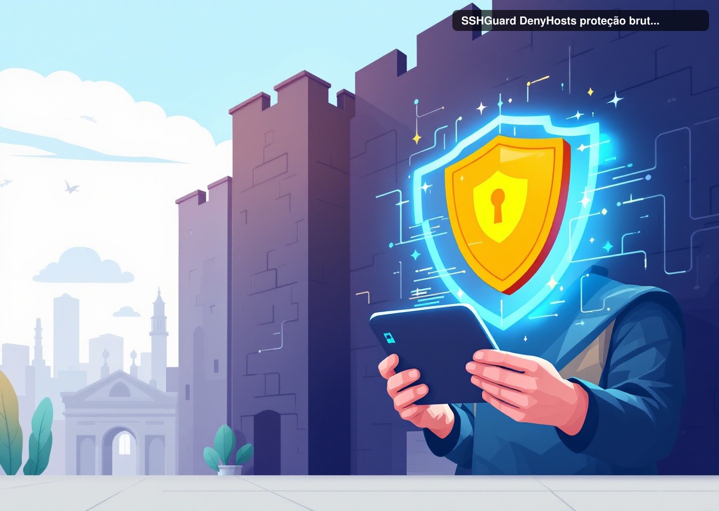 SSHGuard DenyHosts proteção: blindagem definitiva contra brute force SSH