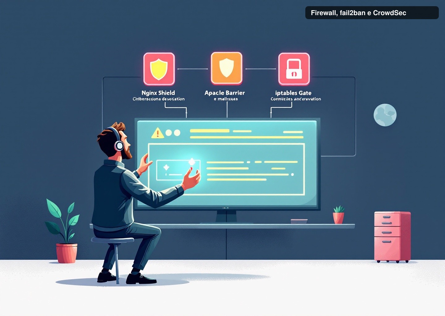 Aula 17: CrowdSec — bouncers: bloqueio com Nginx, Apache e iptables