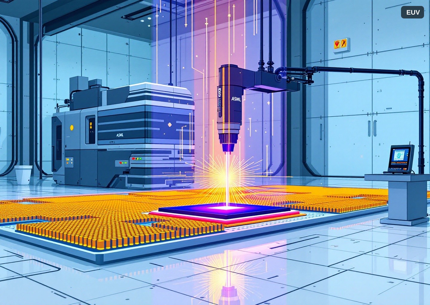 ASML EUV: monopólio da litografia EUV define o futuro dos chips