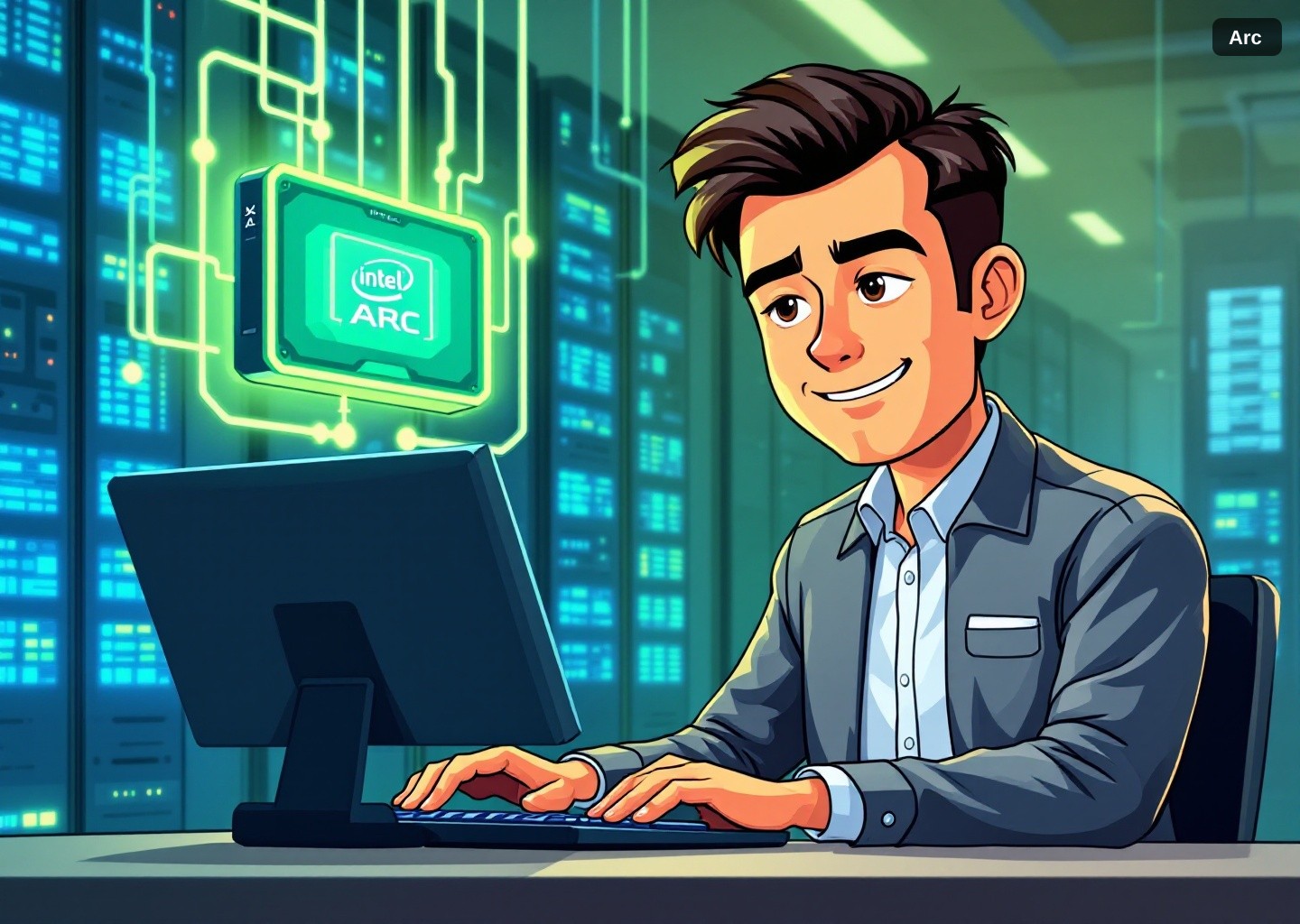 Intel Arc Data Center: GPUs Arc e Xeon 6 Redefinem a Infraestrutura de IA