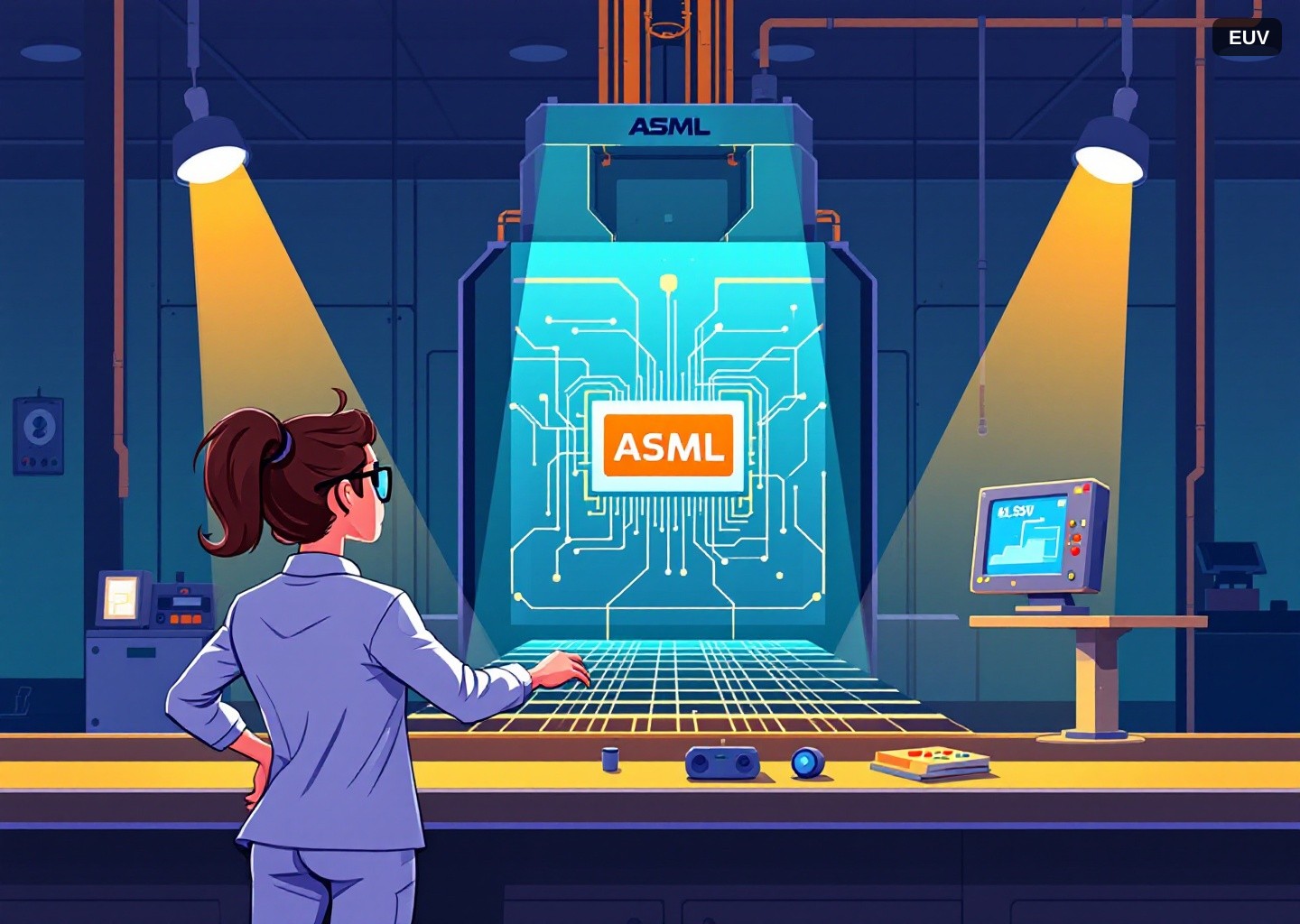 ASML EUV indústria: o monopólio que define o futuro dos chips
