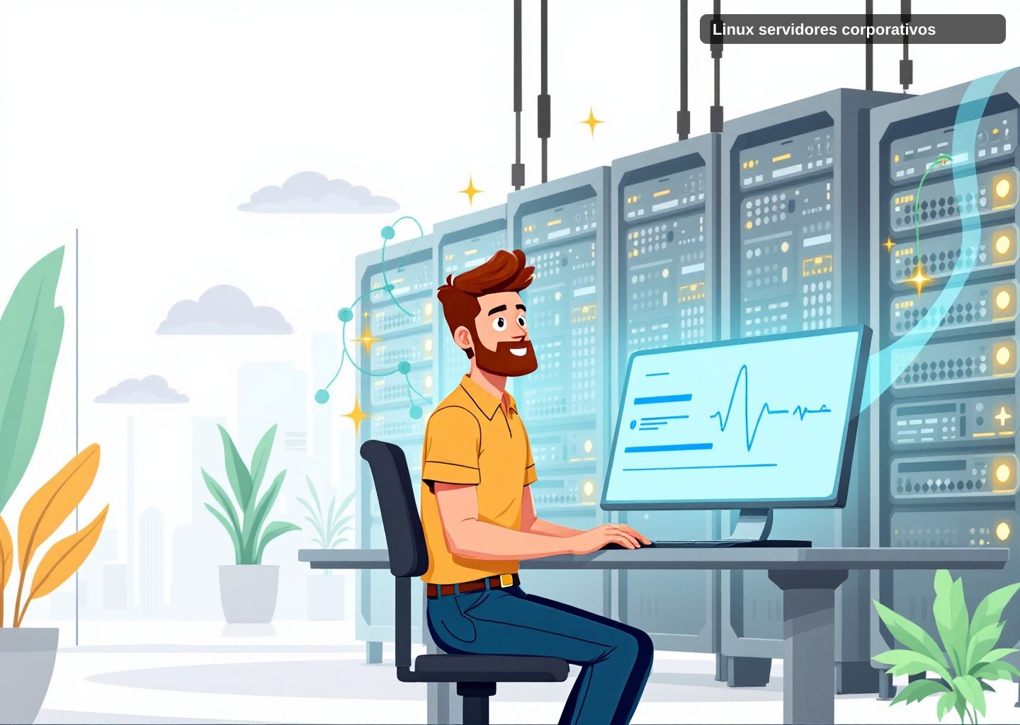 Linux servidores corporativos: a espinha dorsal da infraestrutura moderna