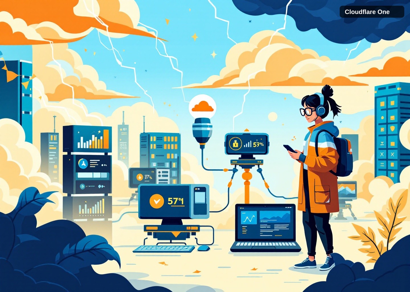 Cloudflare One: Infraestrutura Cloudflare para Zero Trust e Edge Computing