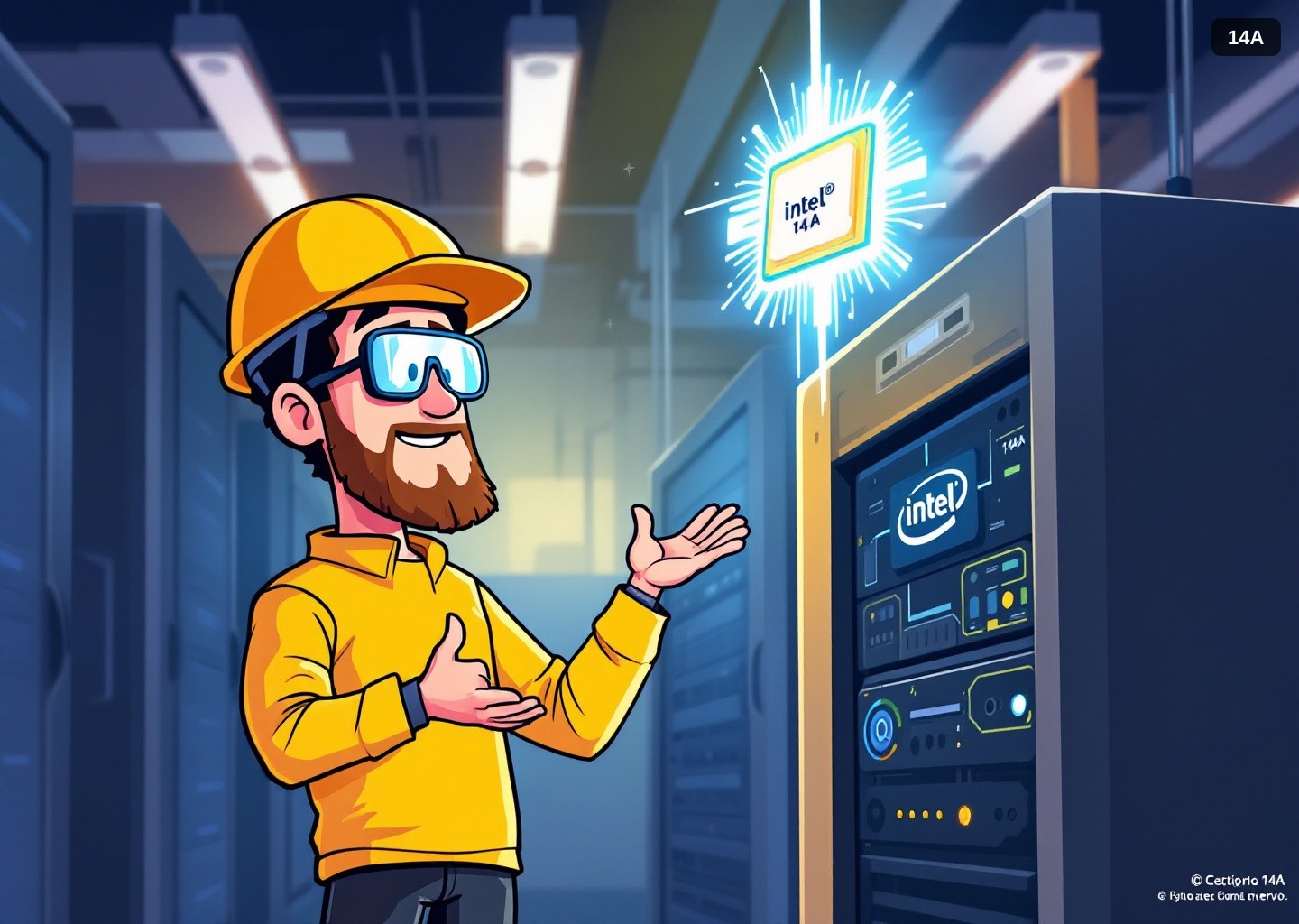 Intel 14A: O Próximo Salto para Data Centers em 2028