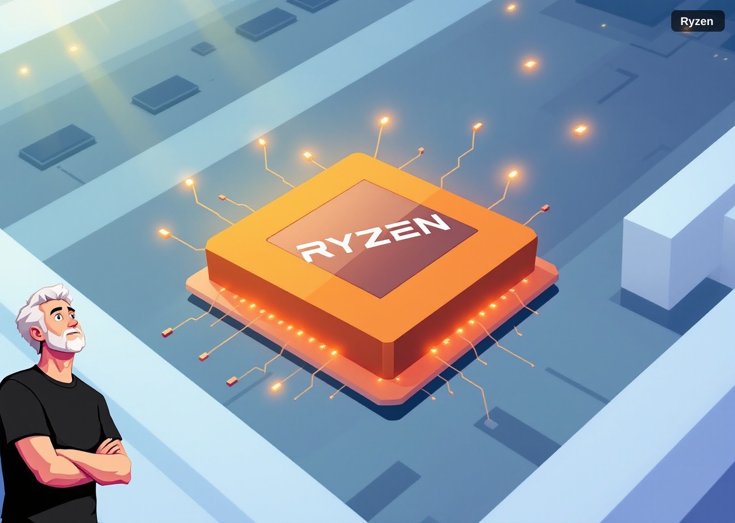 AMD Ryzen mercado: Roadmap até 2030 redefine o jogo contra Intel, NVIDIA e ARM