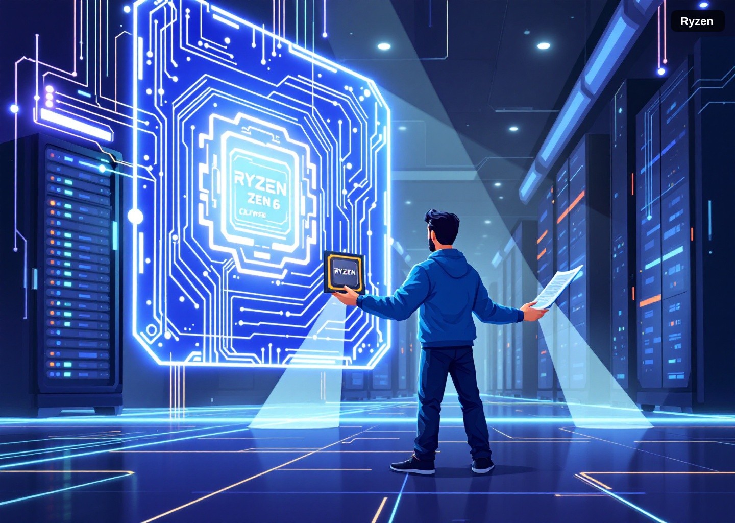 AMD Ryzen processadores: Zen 6 Olympic Ridge e o roadmap até 2028 com AM6 à vista
