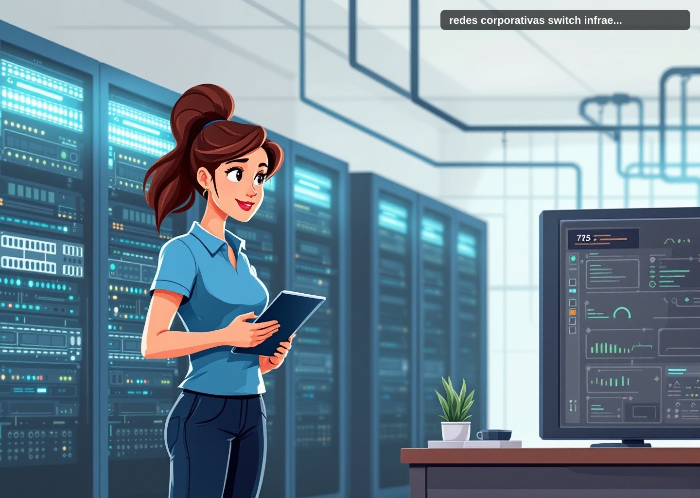 Redes Corporativas Switch: Infraestrutura Crítica para a Era da IA