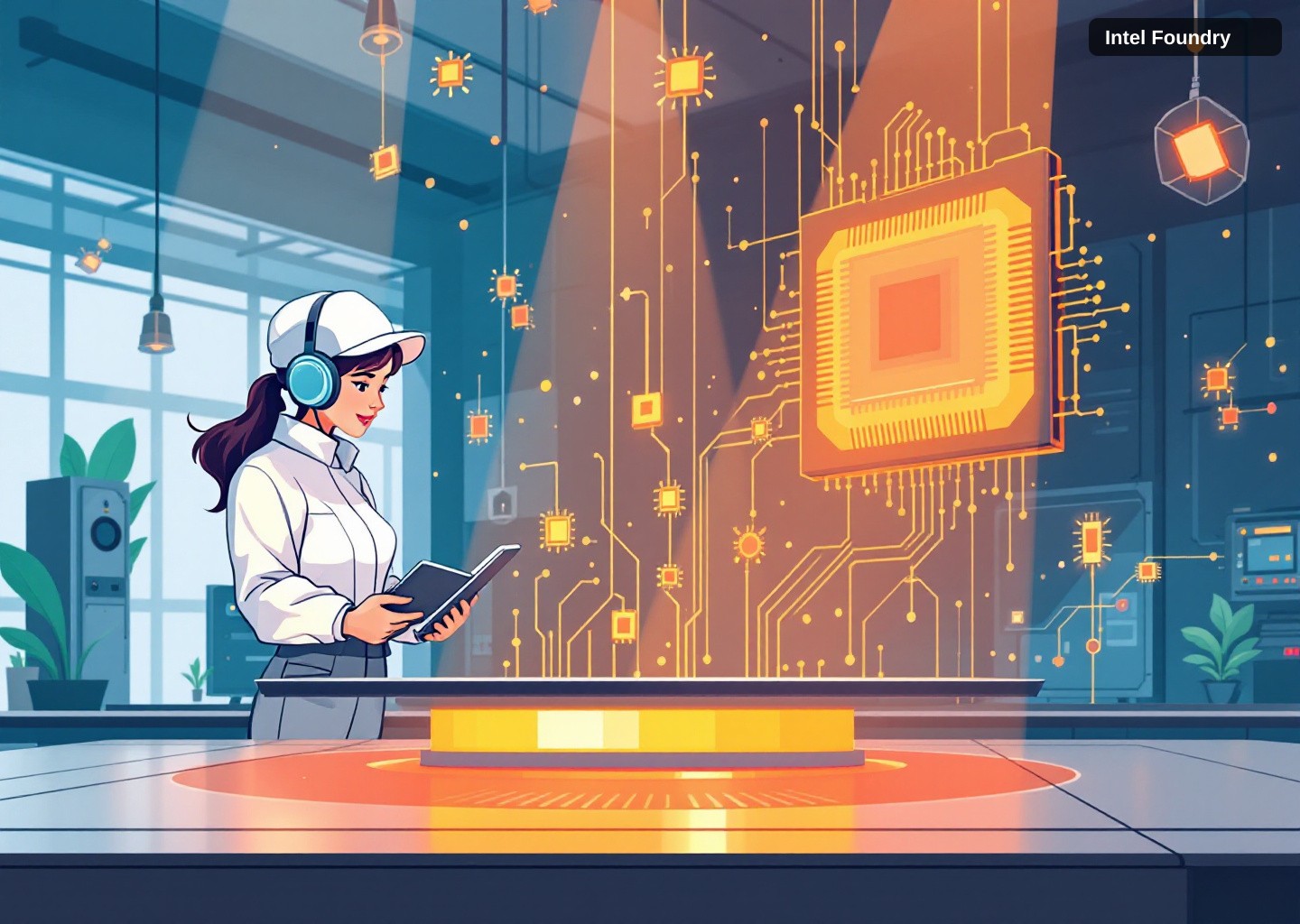 Intel Intel Foundry: Processadores 18A e a Revolução RibbonFET