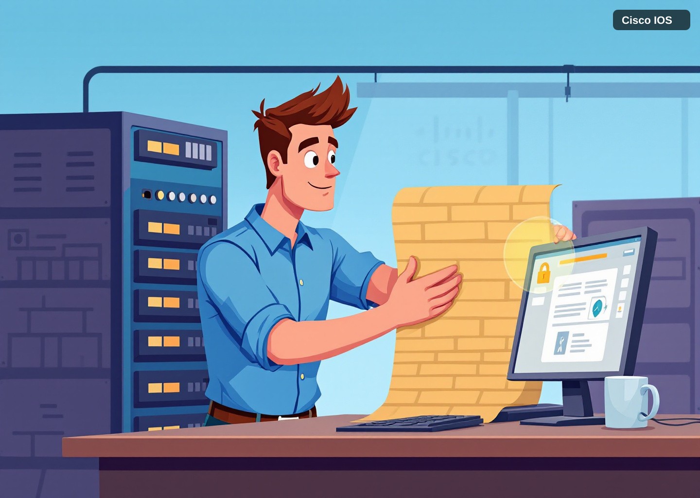 Aula 25: Cisco IOS em produção — boas práticas e hardening de redes corporativas