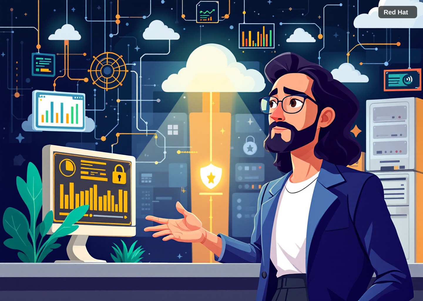 IBM Red Hat segurança: blindando TI híbrida em 2026