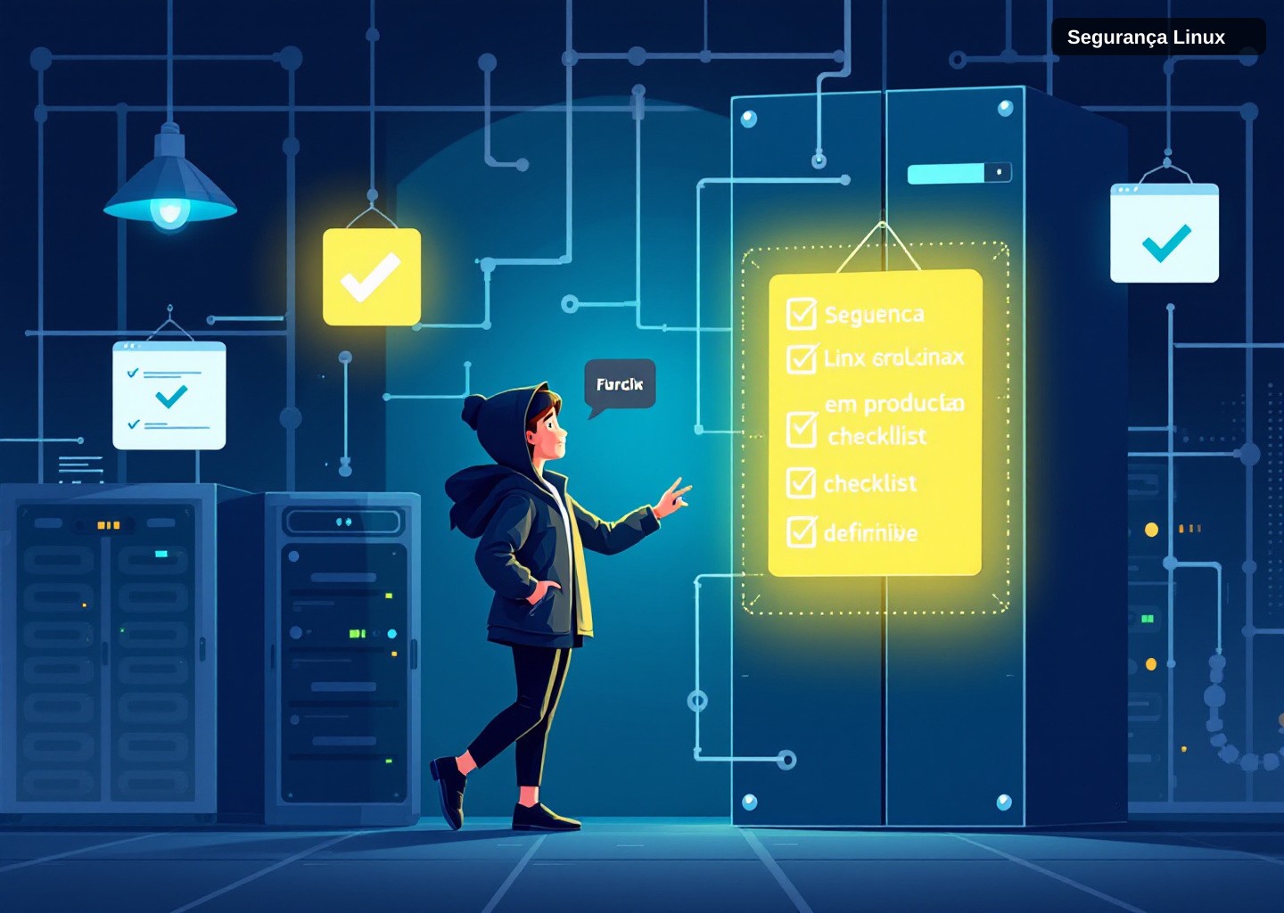 Aula 34: Segurança Linux em produção — checklist definitivo e melhores práticas