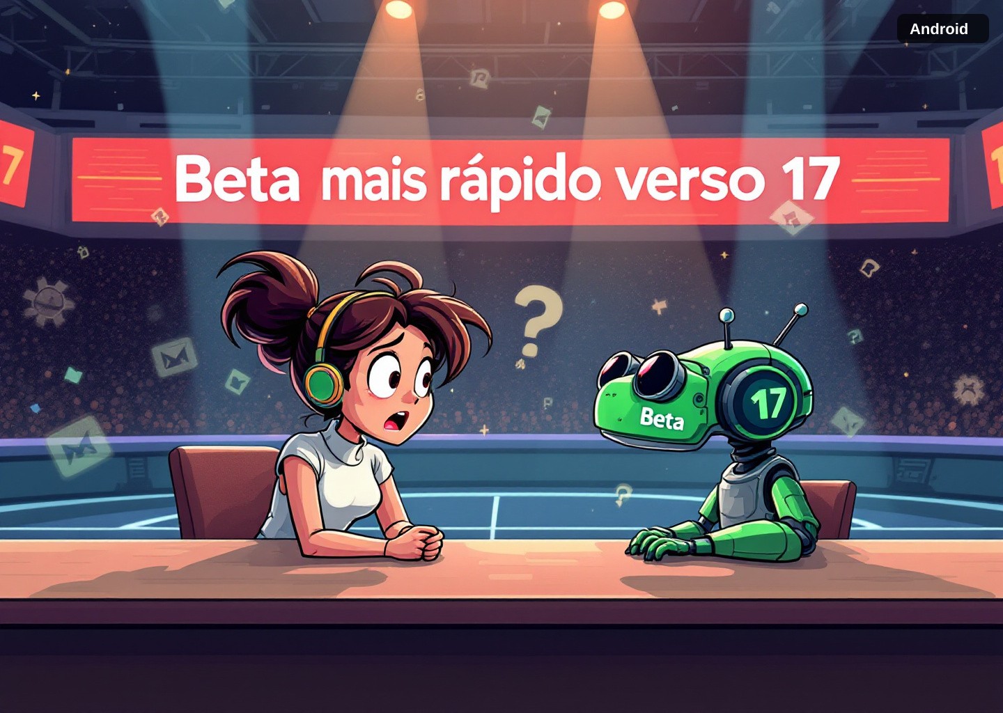 Android 18 comparativo: beta vs versão atual 17